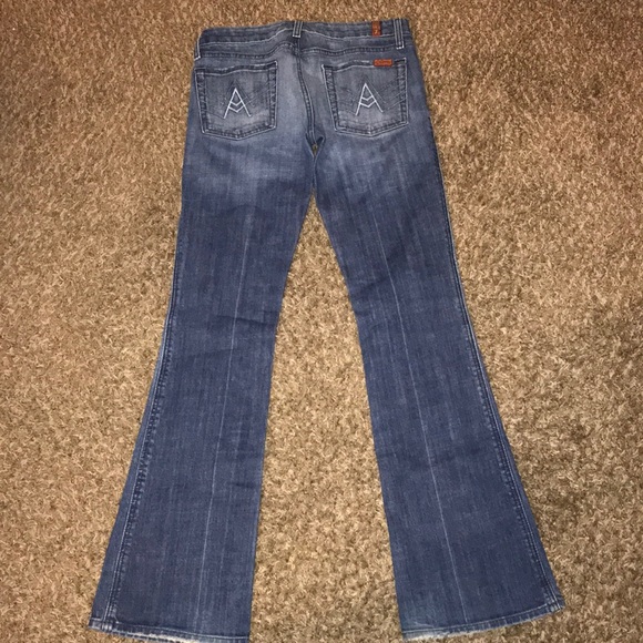 7 For All Mankind Jeans Size 28 Inseam 33 inches - Picture 5 of 7
